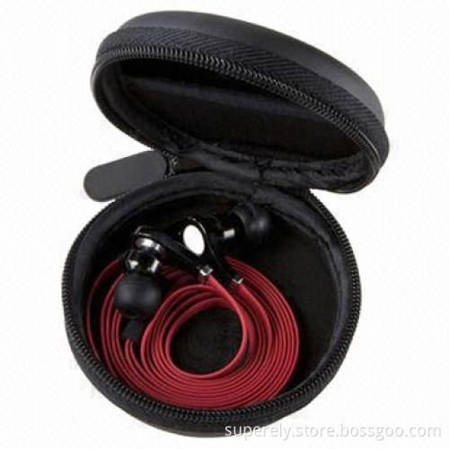 Headphone Earphone with Mic, Remote, Stereo Speaker and Flat Cable